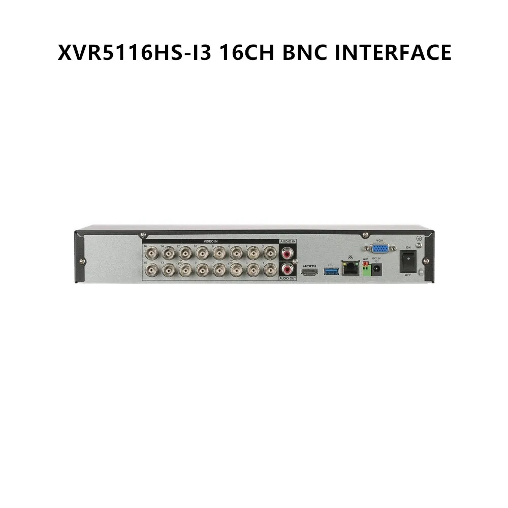 Dahua XVR5104HS-I3/T 4CH & XVR5108HS-I3/T 8CH &XVR5116HS-I3/T 16CH WizSense XVR Recorder max support 5mp hdcvi camera 5