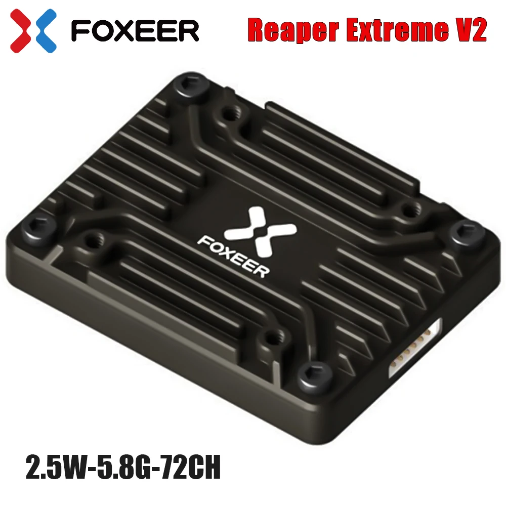 

Foxeer 5.8G Reaper Extreme V2 2.5W High Power 72CH VTX FPV Video Transmitter