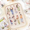 200cm/roll Washi Tape Life Suite Girl Daily Outfit Creative Hand Account Collage DIY Greeting Card Diary Decoration Write Tape 6