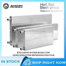 Aluminium Wasser Kühlung Block CPU Kühler High-Tech Semiconductor Chip 80*160 80*250mm 125*250mm
