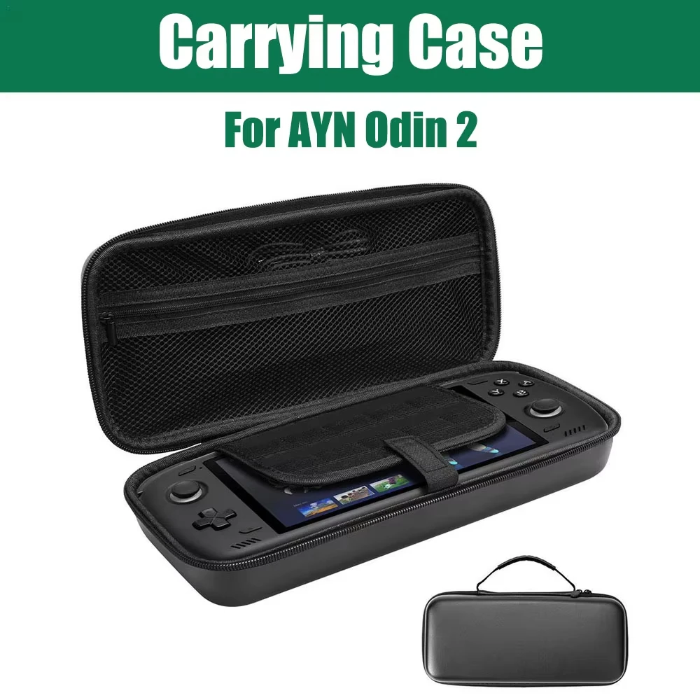 CoverJoy EVA 케이스 AYN Odin 2 가죽 질감 보호 가방 충격 방지 낙하 방지 휴대용 보관 CJ