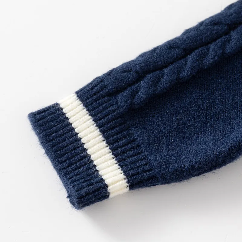 남아 여아 가디건 스웨터, 가을 학교  니트웨어, 겉옷, 한국 스타일 코튼 재킷 상의, 아동복