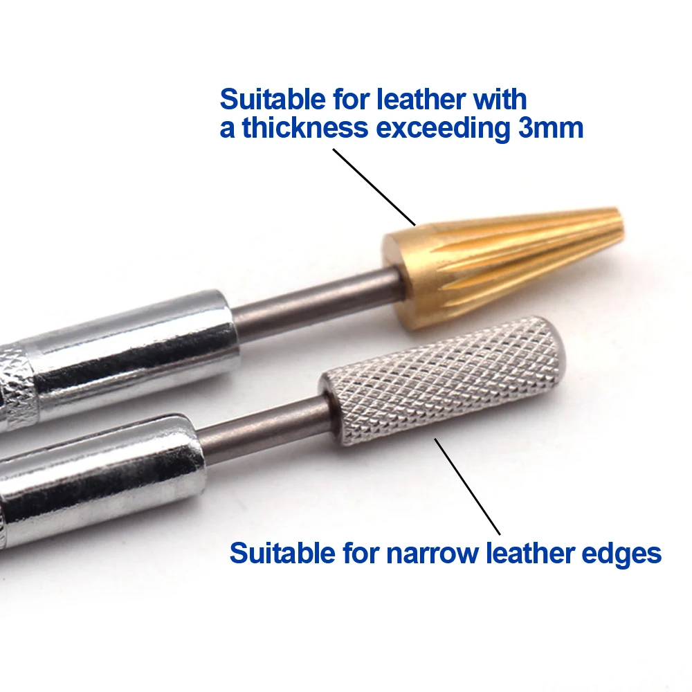 Leather Dye Pen Leather Edge Double Head Oil Gluing Painting Roller Pen Stick Paint Roller Tool DIY Leather Craft Double Side