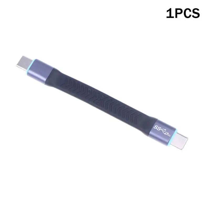 High-Speed USB 3.2 Type-C Cable, 20Gbps Fast Charging, 10CM Length