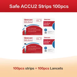 Advanced Blood Glucose Monitoring Kit with 50 Test Strips (100pcs strips)