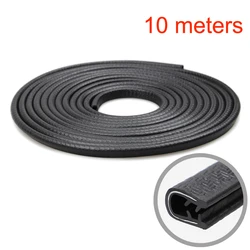 SEAMETAL Car Door Edge Protection U - Shape Trim - Anti - Scratch Weatherproof Seal Strip Decor (10m)