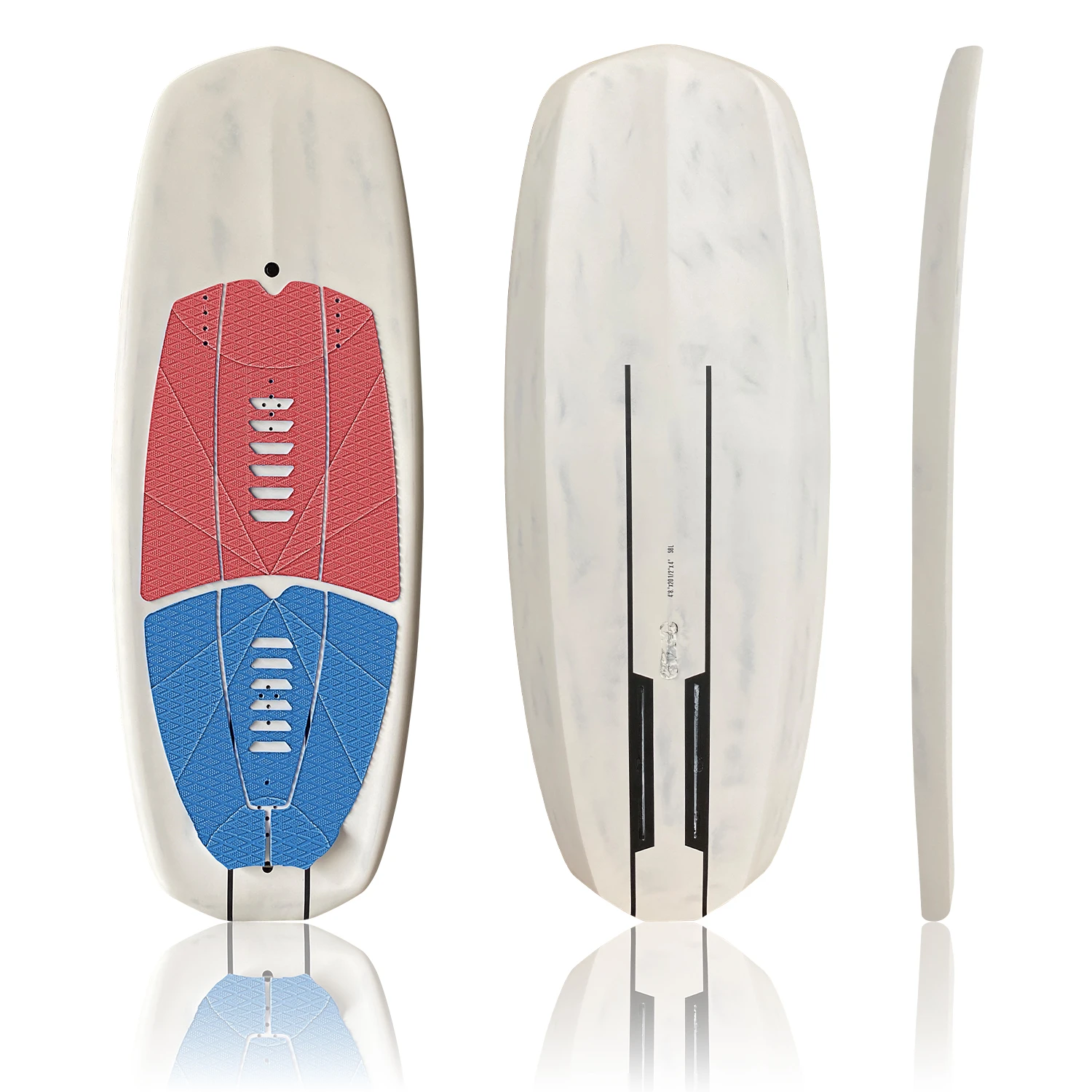 히트 상품 OEM 하이드로포일 보드 맞춤형 카본 포일 보드 러쉬 웨이브 서핑 보드 70L-140L SUP 패들 카이트서핑 수상 스포츠용 내구성 강한 보드