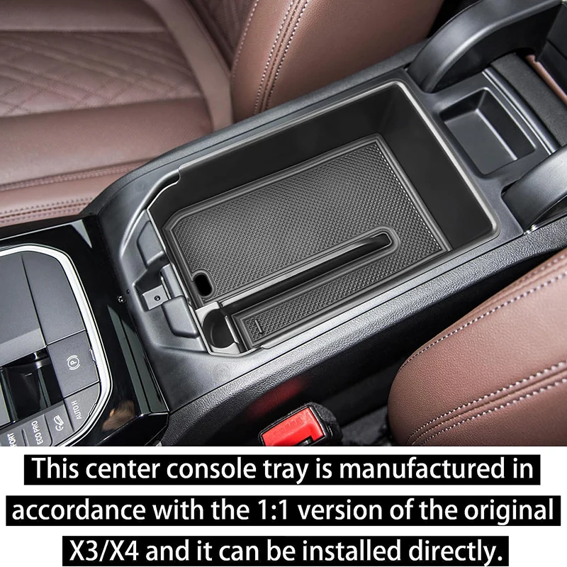 Car Center Console Organizer Containers For Bmw X3 X4 G01 2018 2019 2020  2021 2022 Armrest Storage Box Tray Car Console Box - Stowing Tidying -  AliExpress