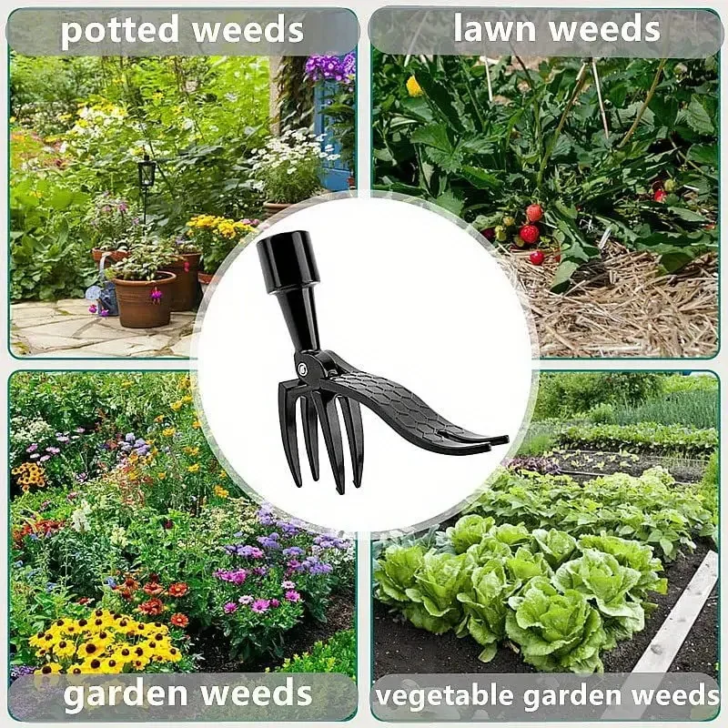 Grass Pulling Machine Non Bending Standing Manual Shovel