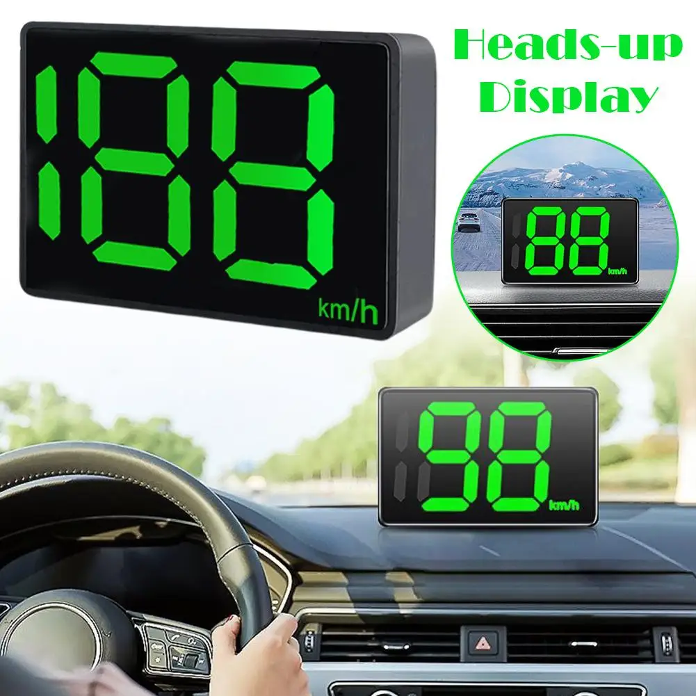 Tachimetro per auto GPS con HUD Head Up Accessori per display Smart Play universale Plug Auto Gadget e M8V8 - Image 2