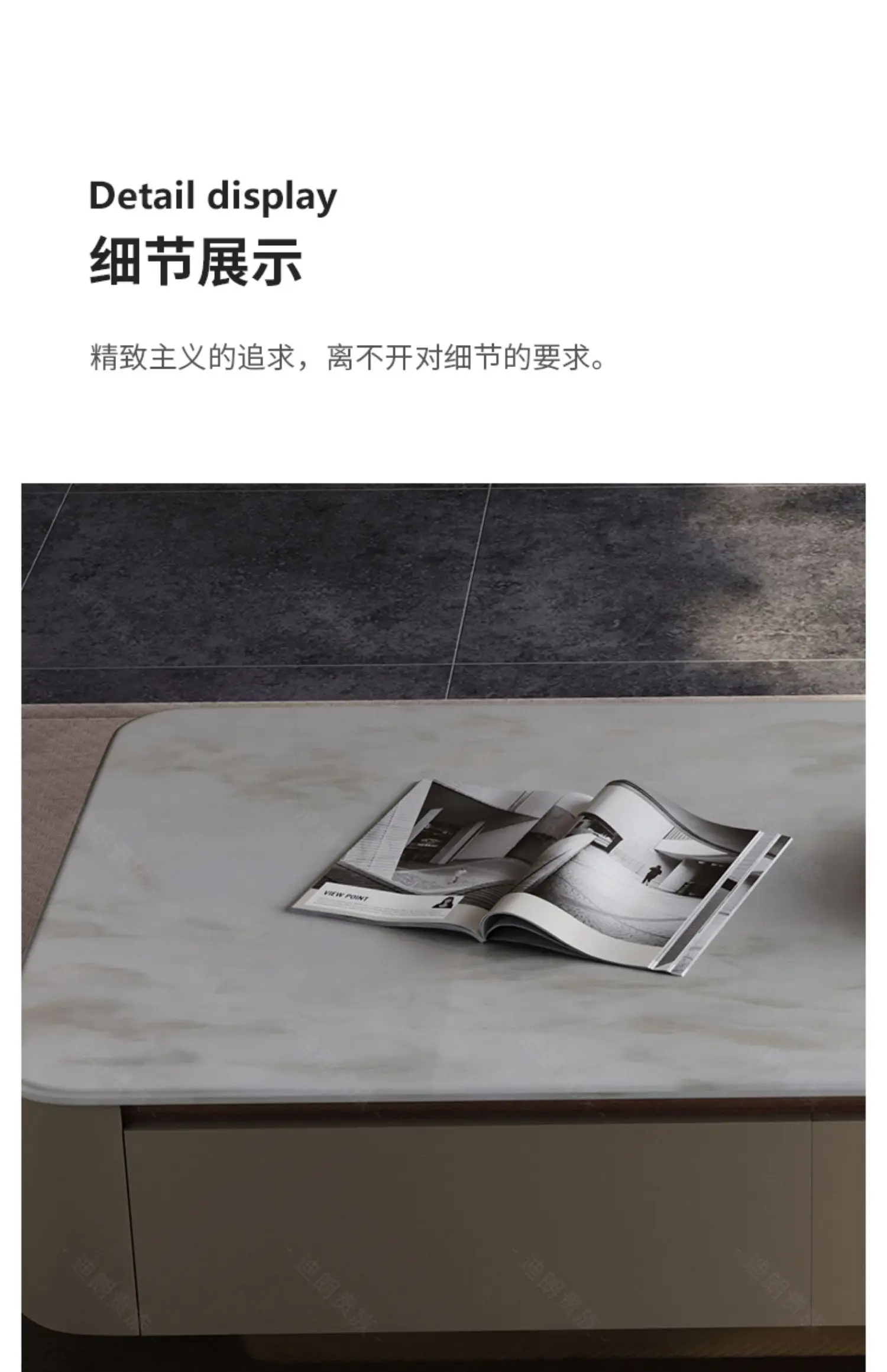 Designer Aesthetic Coffee Table Standing Unique Italian Living Room Side Table Space Saving Modern Accessories Meubles Furniture