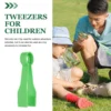Toddler Plastic Tweezers Sensory Play Kids Tongs Fine Motor Toy Experiments Clips Craft Non-Slip Bead Catching Diy Craft 4