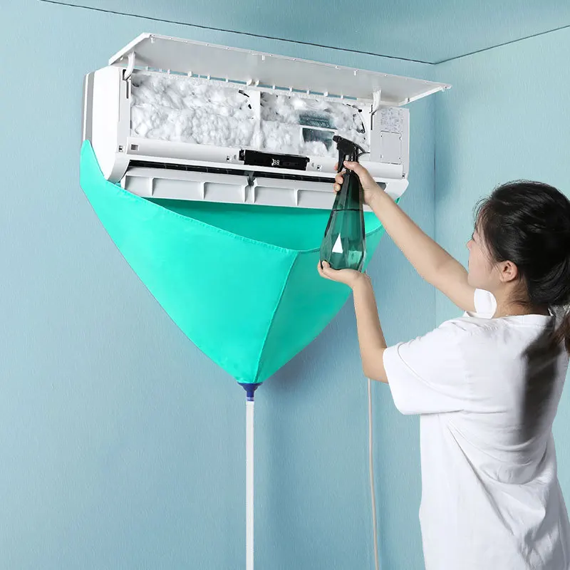 Air Conditioner Cleaning Kit Air Conditioning Cover Full Set of Cleaning Tools Special Water Bag Inside Machine Outside Machine Hang Up General Cleaning