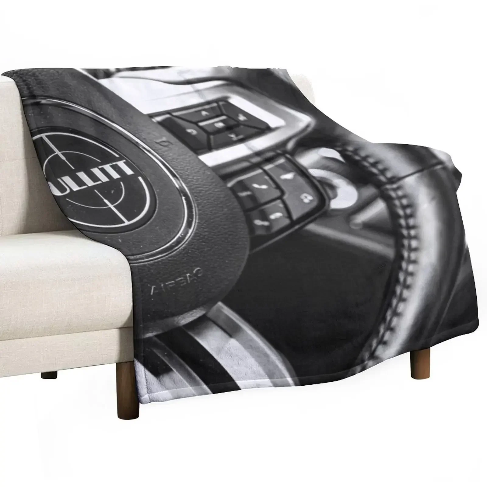 

Mustang BULLITT interior Throw Blanket Beautifuls Luxury St Blankets