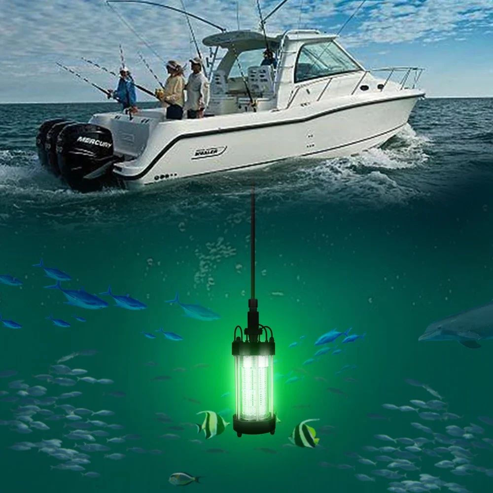 Hot selling AC 220V 200W 300W 400W 600W 1000W LED Night Fishing Lights  Underwater Attracting Fishing Light - AliExpress