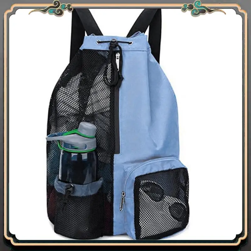 Premium Swim Bag Mesh Drawstring Backpack For Swimming, Gym, Pool, Workout Gear & Sports