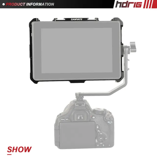 Nitze Feelworld LUT7/ LUT7S ケージ リグ Nitze Monitor Cage For Feelworld Lut7S / LUT7 PRO / LUT7S