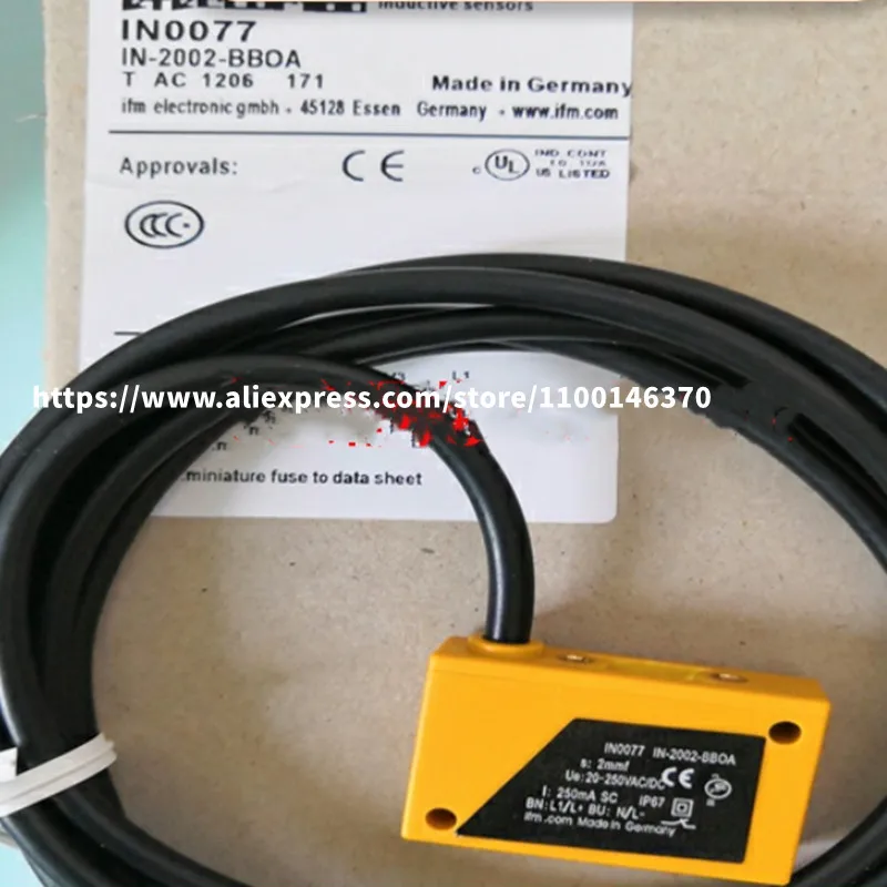 

Новый Индуктивный бесконтактный переключатель IFM IN0081 IN0077 IN0073