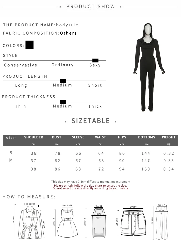Nibber Backless Hooded Jumpsuits Women Long Sleeve Peach Buttock Slit Solid Skinny Elasticity Autumn Trend Sexy Street Outfits S5b22da7f88e04e4a80f42cb69e8d0666A
