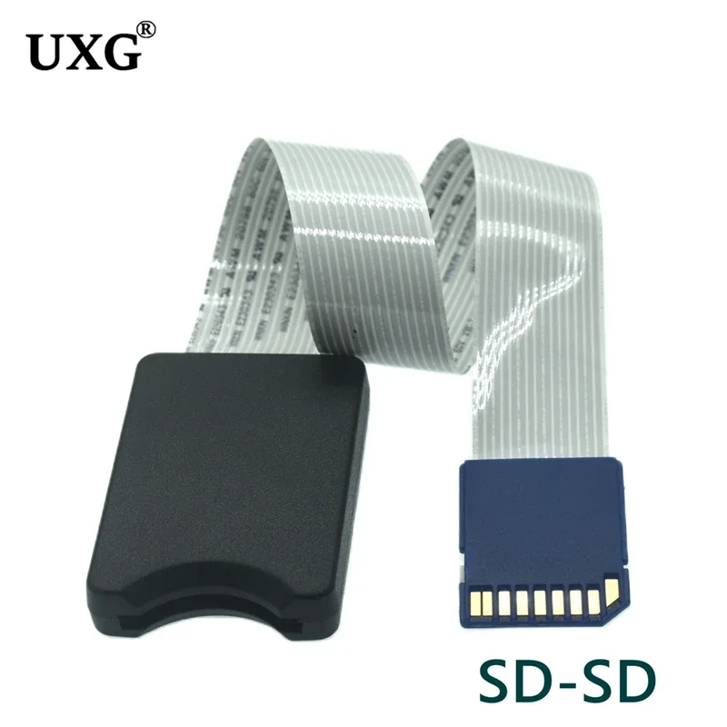 10CM 25CM 48CM 60CM SD card to TF Flexible Card Extension cable Adapter reader micro sd to sd adapter usb extension cable connector extension cable memory card reader