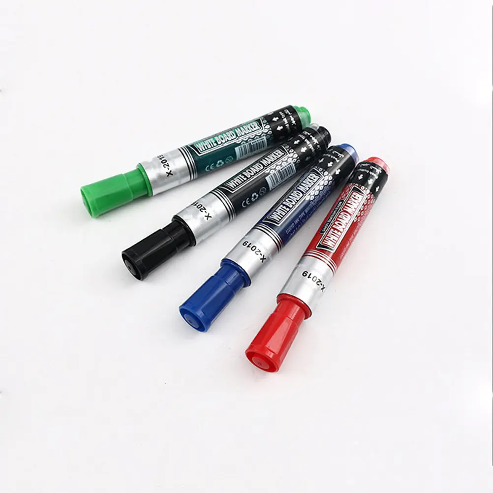 8Pcs 화이트보드 마커 가압식 지울 수 있는 펜 화이트보드 유리 종이에 그리기 위한 프리미엄 무독성 방수 펜