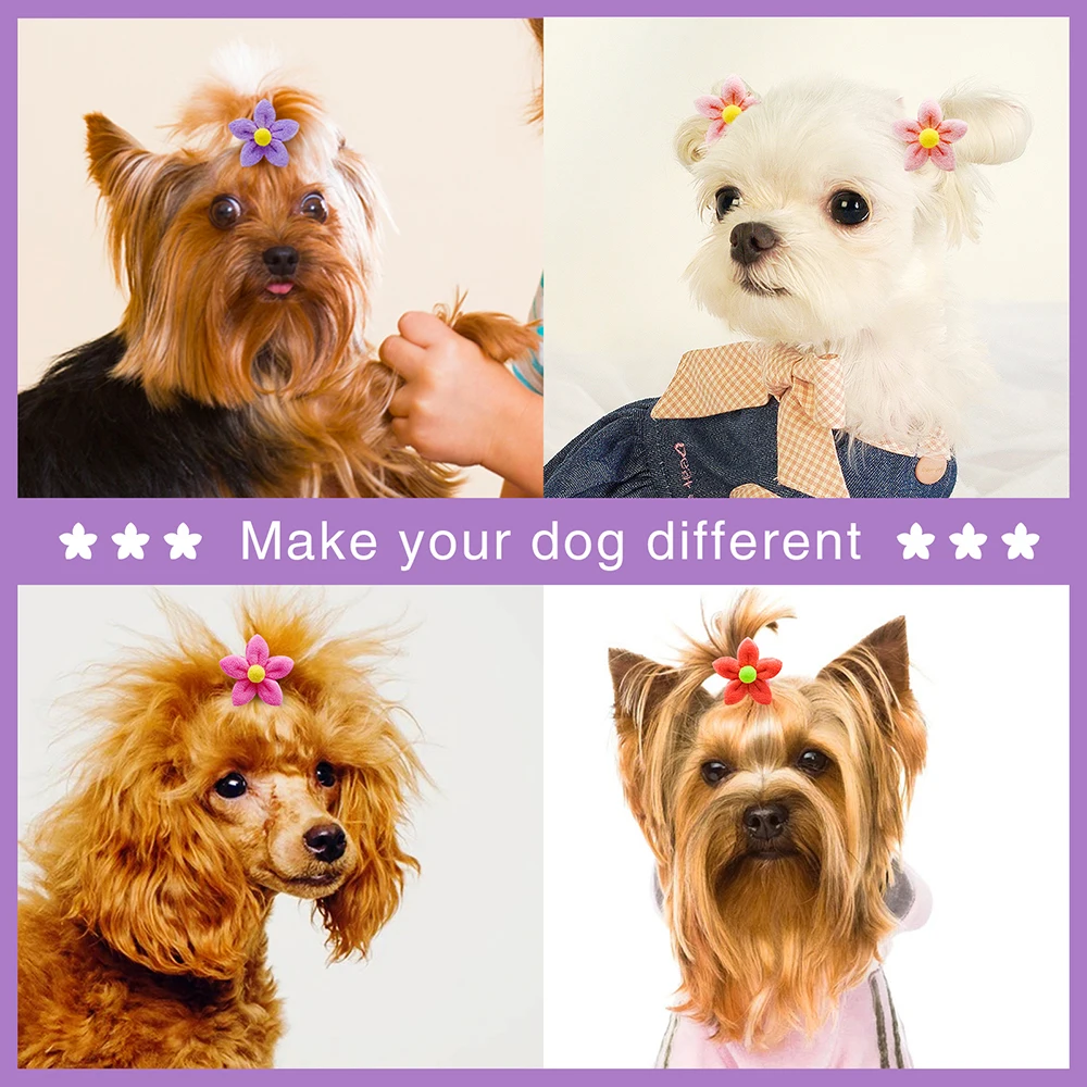 20 Fiocchi Per Peli Di Cani E Gatti - Accessori Elastici Con Bowknot, Ideali Per Cuccioli E Animali Piccoli - Foto 13