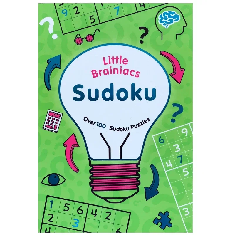 An interesting puzzle book Sudoku Thinking Game Book Children Play Smart Brain Number books kid new year gift 5