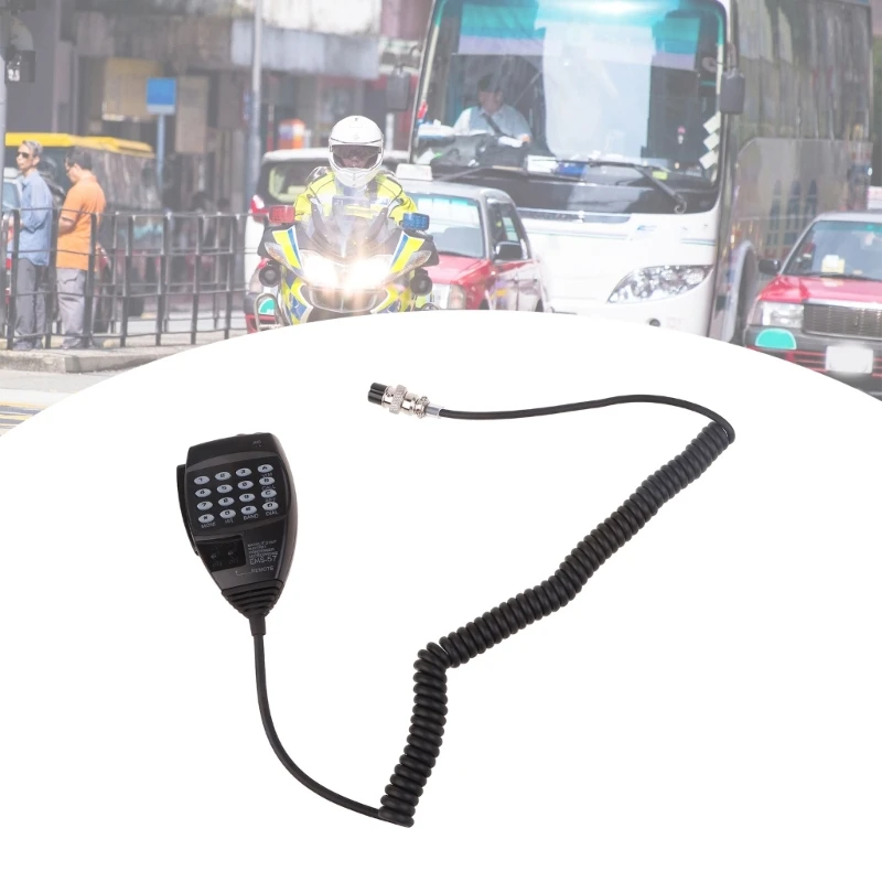 

Speaker Keypad Mic for Alinco DR03 DR06 DR135 DR235 Two Way Radio Walkie Talkie