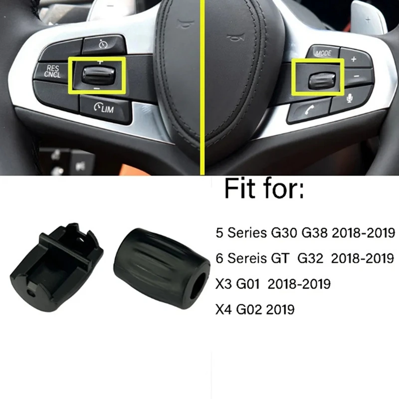 

Car Steering Wheel Switch Multi-Functional Button For BMW 5 6 Series G30 G32 X3 G01 2018-2019 X4 G02 Car Accessories