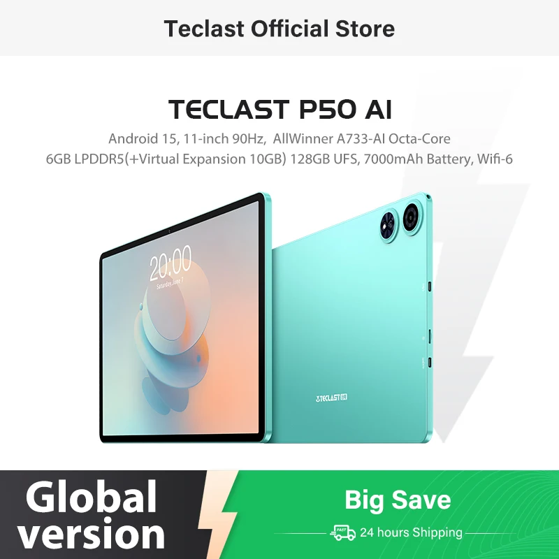 Android 15 Teclast P50 AI Tablets 11