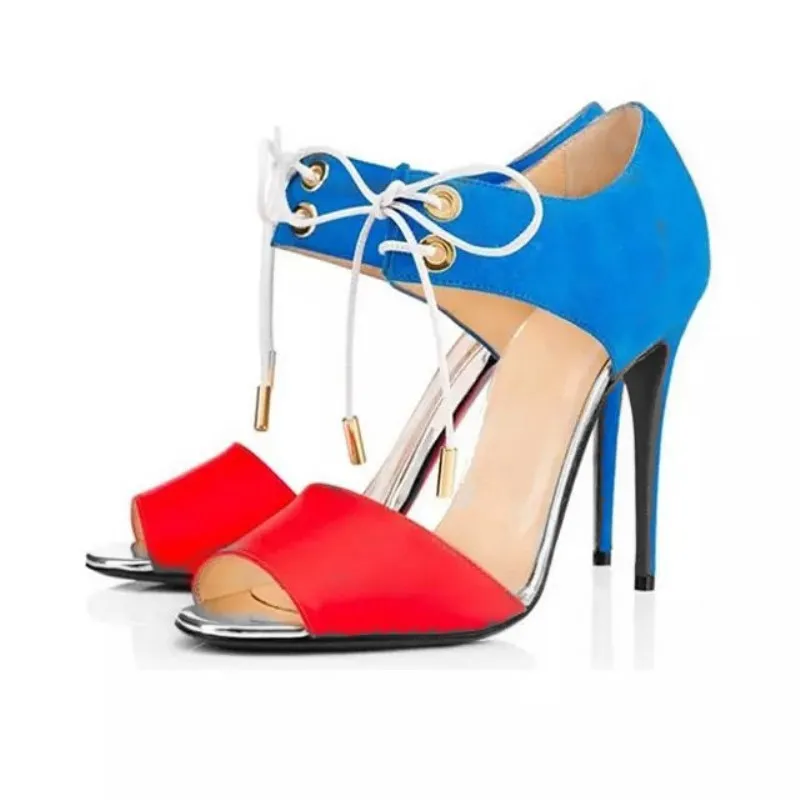 

SHOFOO shoes.Fashionable women's sandals. About 11cm high heels. Fashion show shoes. Party shoes. Summer women's shoes.
