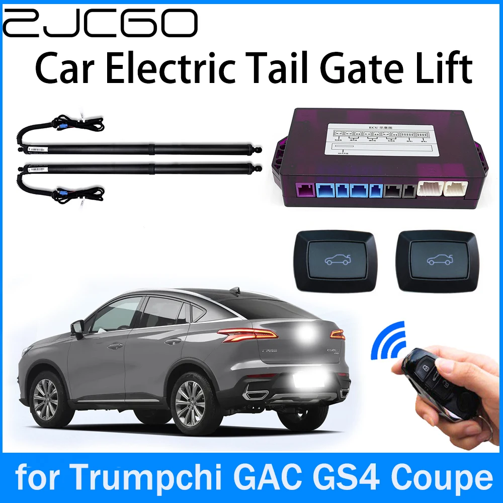 

ZJCGO Power Trunk Electric Suction Tailgate Intelligent Tail Gate Lift Strut for Trumpchi GAC GS4 Coupe 2019~2023