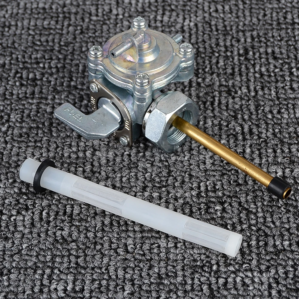 Fuel Petcock Gas Valve Switch Pump For Honda FT500 Ascot GL500 GL500I GL650 GL650I Silver Wing