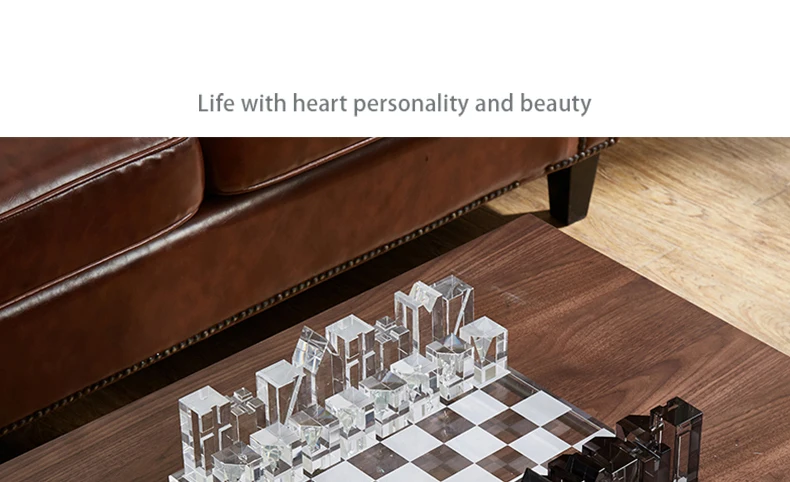  Luxury Chess Gathering Games Premium Large Crystal