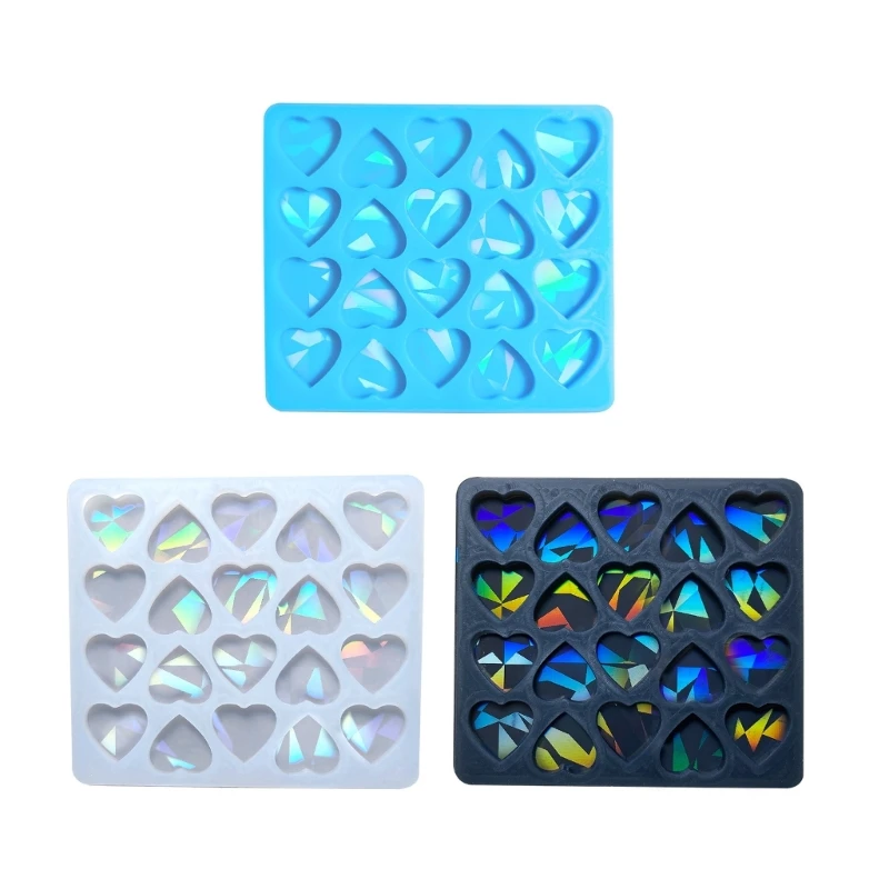 

Love Heart Earrings Resin Mould Silicone Mold for DIY Jewelry Crafts