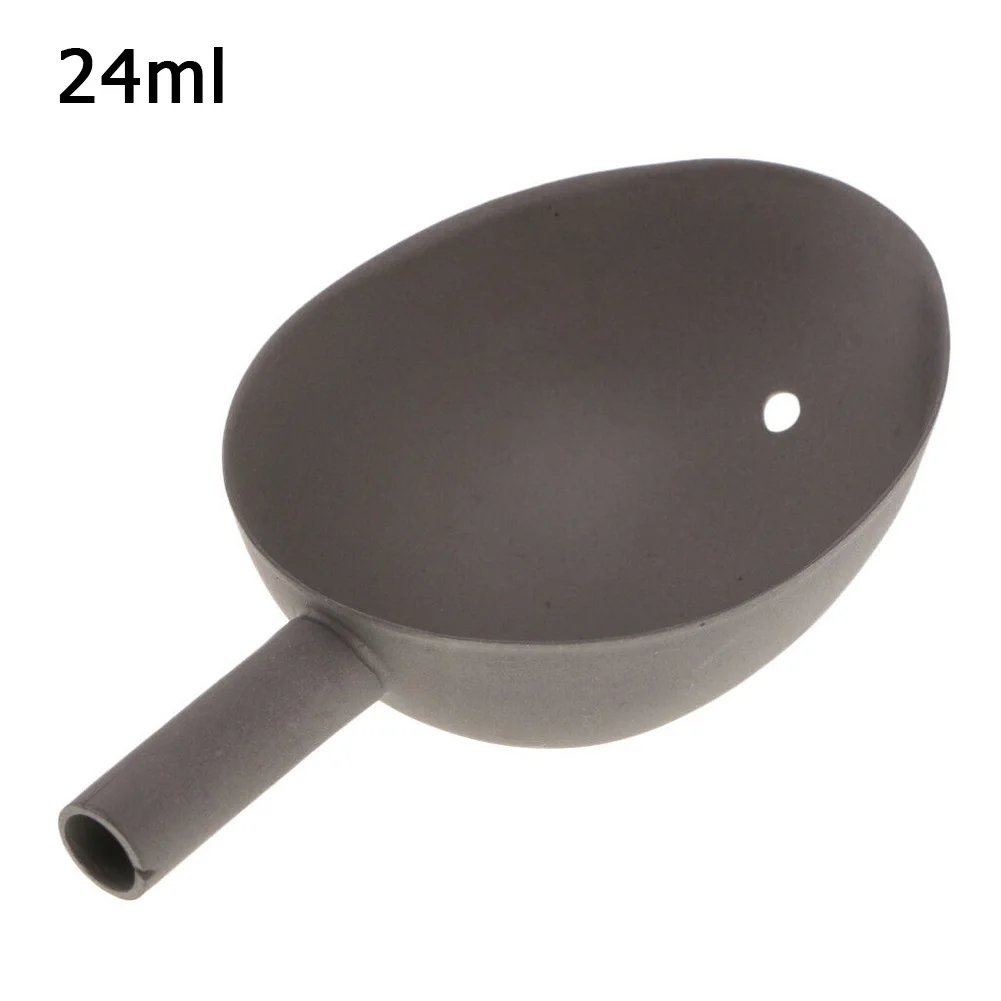 

Titanium Alloy Baiting Throwing Spoon Baiting Spoon Bait Scoop Volume 24/36ml Baits Casting Scoop High Quality