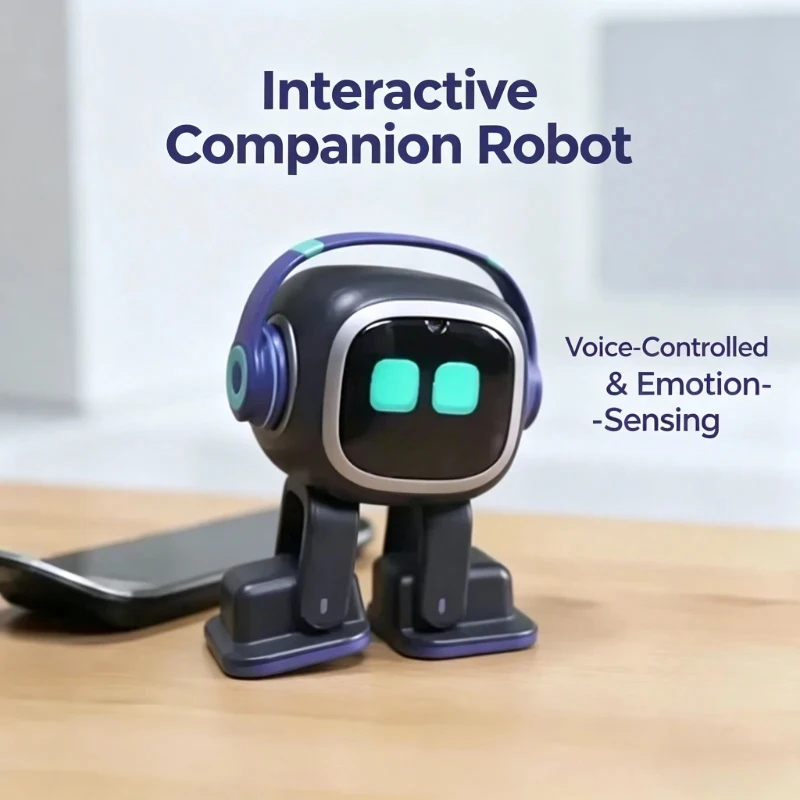 Nuovo Robot Compagno AI EMO - Animale Domestico Intelligente da Scrivania con Ampio Modello di Accesso, Robot Emozionale Interattivo con Funzione di Danza - immagine 6