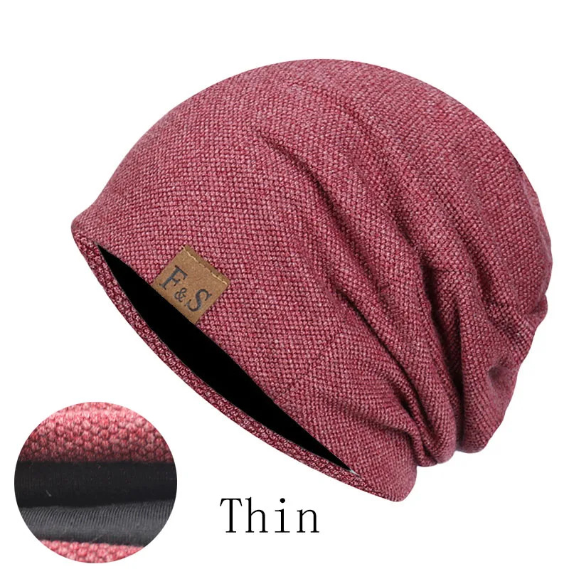 Neue Mode Erwachsene Männer Frauen Winter Warme Mützen Skullies Casual Outdoor Marke Sport Hüte Frühling Herbst Weibliche Motorhaube – Detail 12