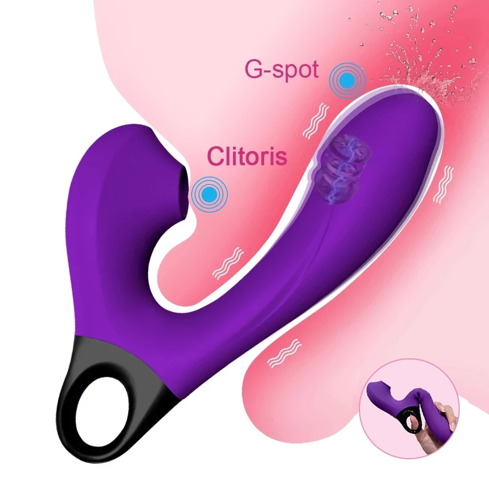 G Spot Vibrator And Clitoris Stimulator For Women With 15 Modes_voghion.com