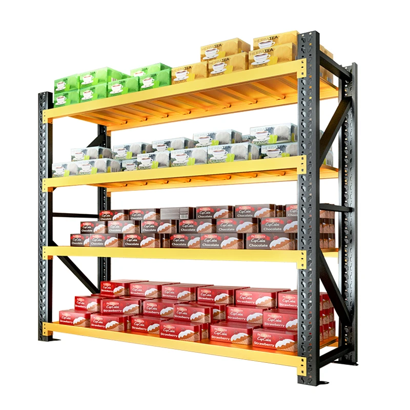 High Quality Shopping Mall Warehouse Units Racking Storage Metal Garage Shelves