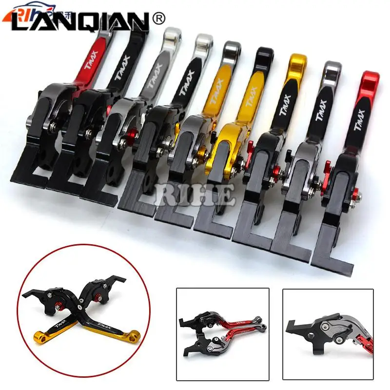 

Motorcycle cnc Aluminum adjuster Brakes Clutch Levers pair motorbike brake for yamaha tmax 530 tmax500 2008-2018