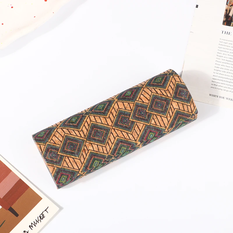 Étui à Lunettes Tissu Japonais Seigaiha, Pochette Range Lunettes