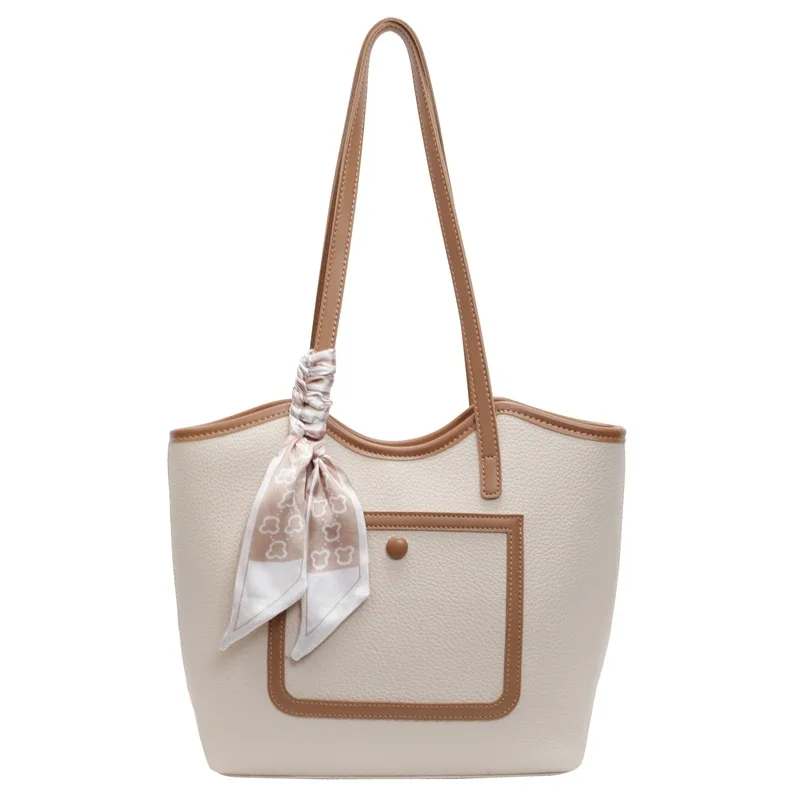 thumbnail image 1 of Bolso de mano para mujer 2024, nuevo bolso de hombro de lujo a la moda, bolso de hombro retro de gran capacidad, bolso para un solo hombre, 1 of 5