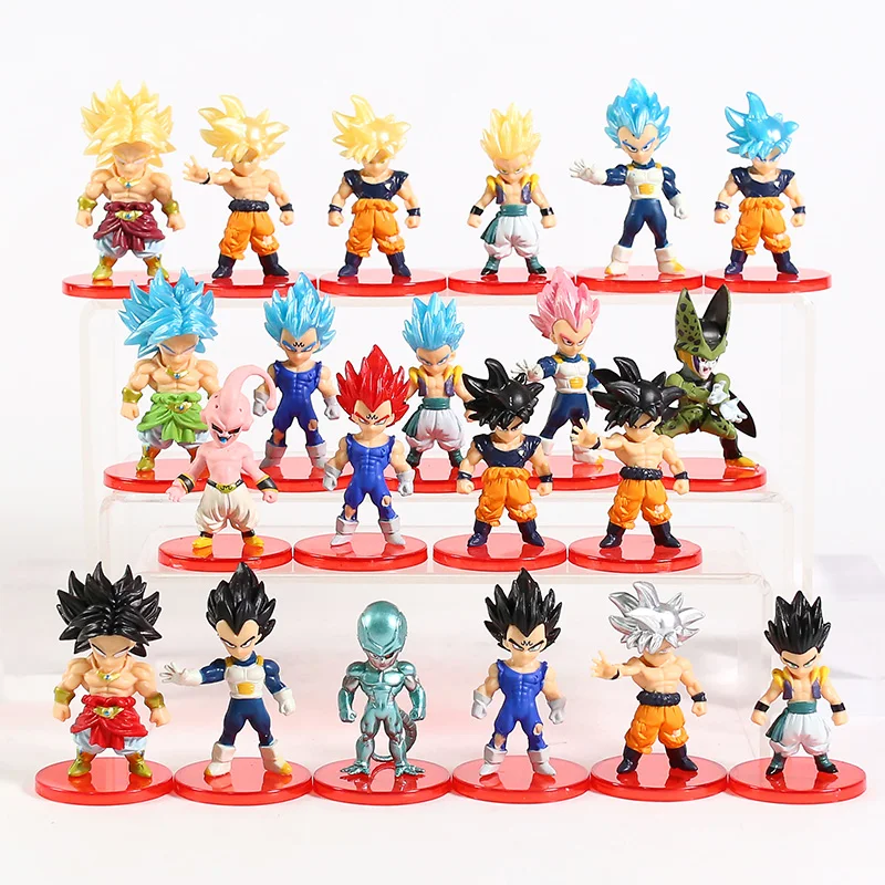 ドラゴンボールGT フィギュアセットSS4 Goku Trunks Gogeta Dragon Ball Figure lot set 4 Gogeta Goku Vegeta Super One