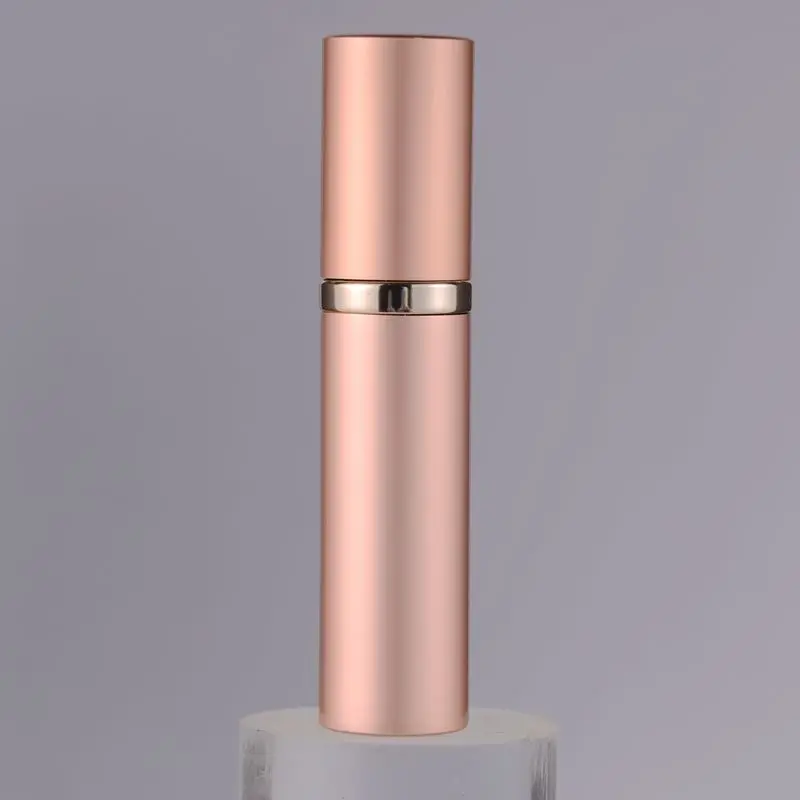 thumbnail image 1 of Atomizador de perfume de 5 ml, contenedor portátil de líquido para cosméticos, mini botella de aluminio en aerosol para alcohol, rellenable y vacía, 1 of 6