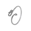 New Arrival Trendy Snake Animal Design Retro Thai Silver Female Bangle For Women Hand Jewellery Accessories Never Fade 6