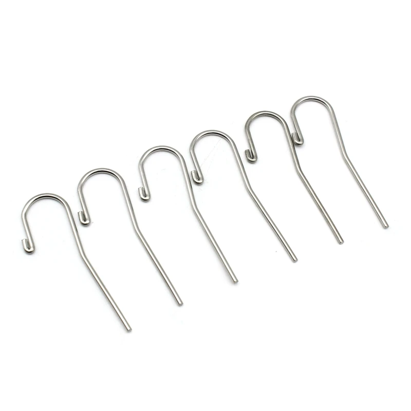 

6pcs Dental Stainless Steel Lip Hook for Root Canal Measuring Accessories Lip Mouth Hook Apex Locator Tool For Dentistry