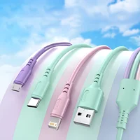 3 In 1 Super Fast Charging Cable For iPhone15 14 13 12 11 X Pro Max Micro USB Type-C Phone Charger USBC Data Cable 3