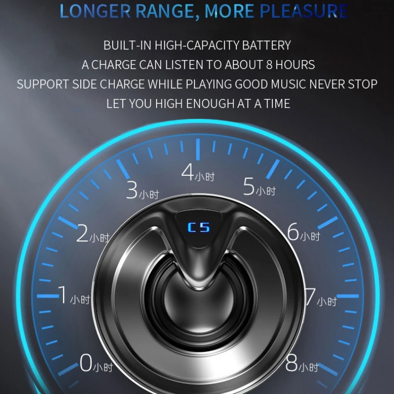 Bone Conduction Bluetooth Speaker FM Radio Resonant Audio Speakers Wireless TWS Stereo Sound Speaker bone conduction speaker
