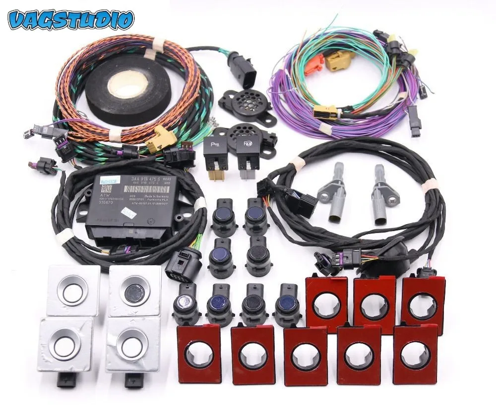 

Передний и задний пилот для парковки OPS 12K, автоматическая интеллектуальная помощь при парковке, полилактид 2,0 для VW Golf 6 Jetta MK6